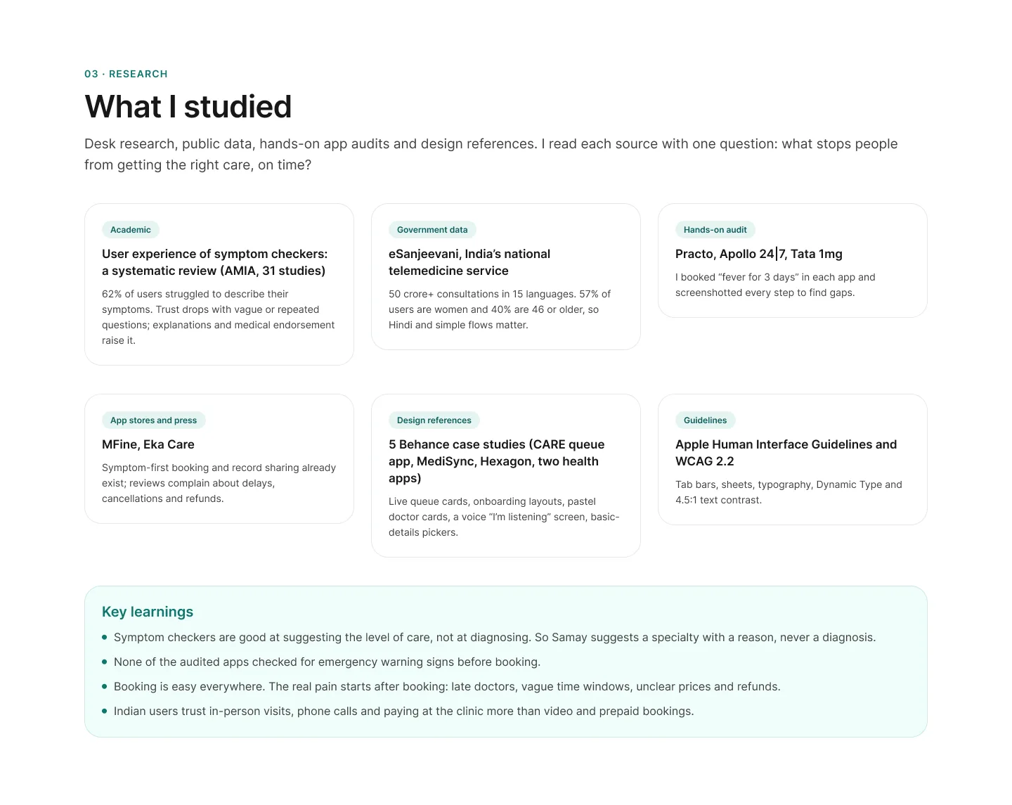Research findings