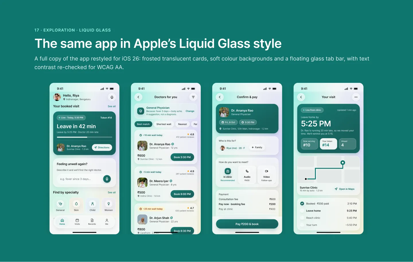 iOS Liquid Glass exploration