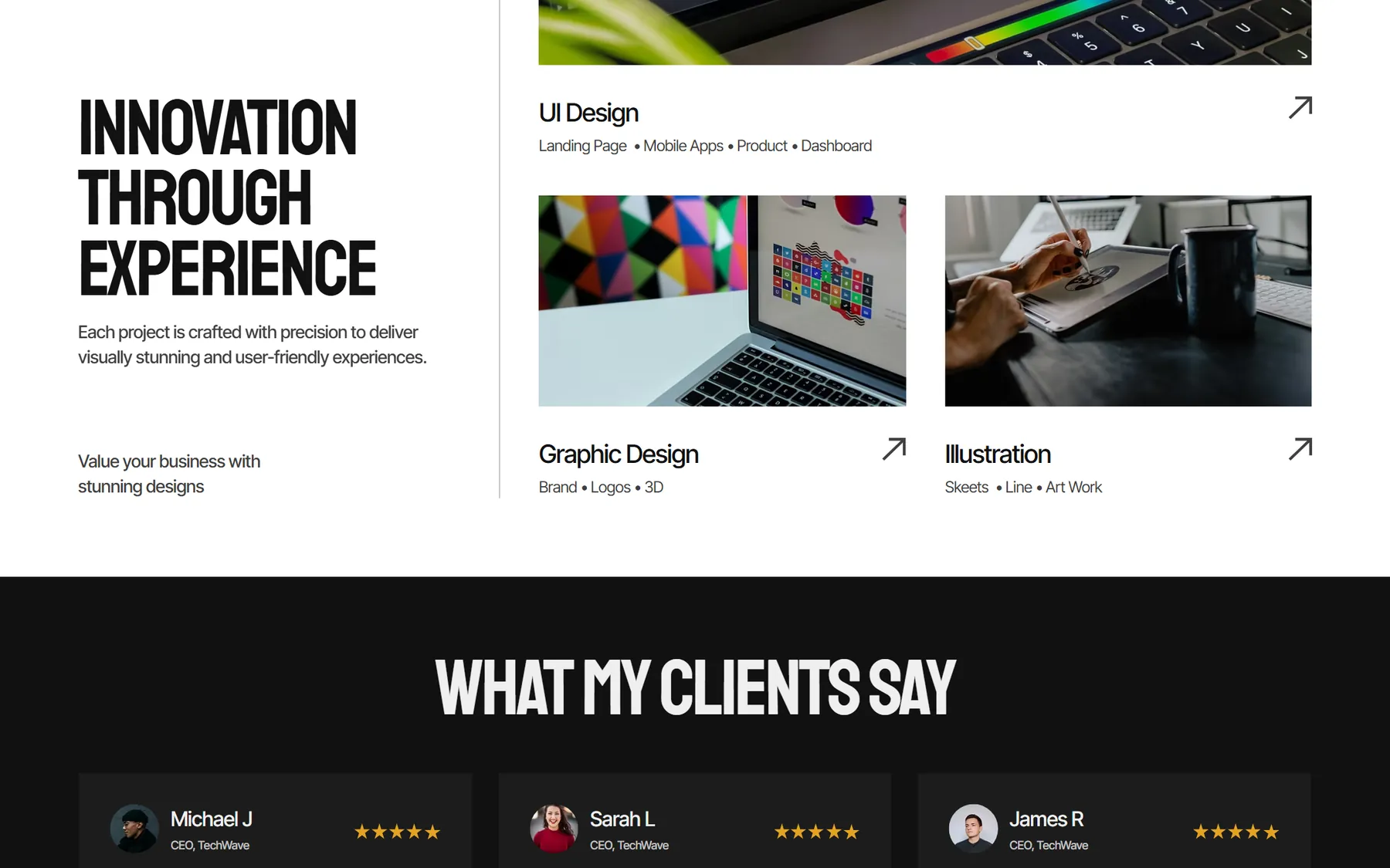 ShowIn website, screen 4