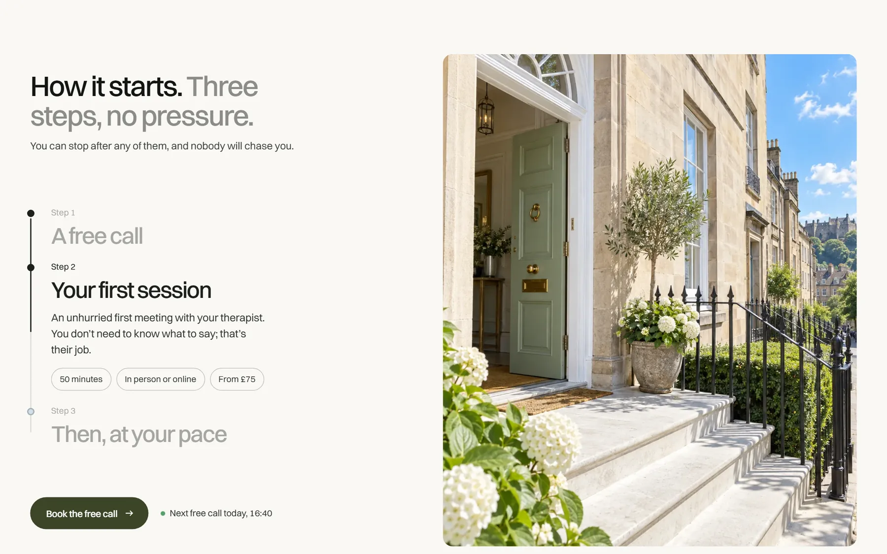 Stillroom website, screen 6