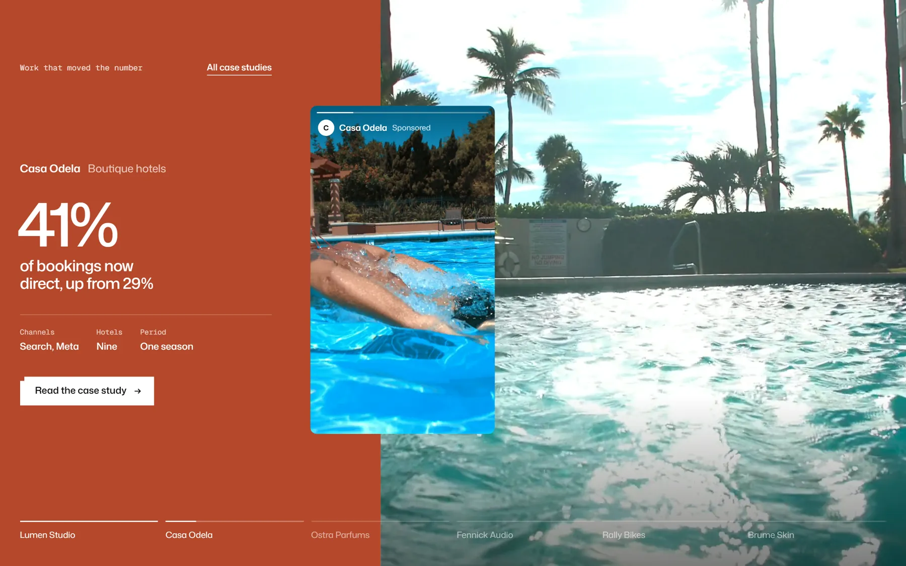 Upwell website, screen 4