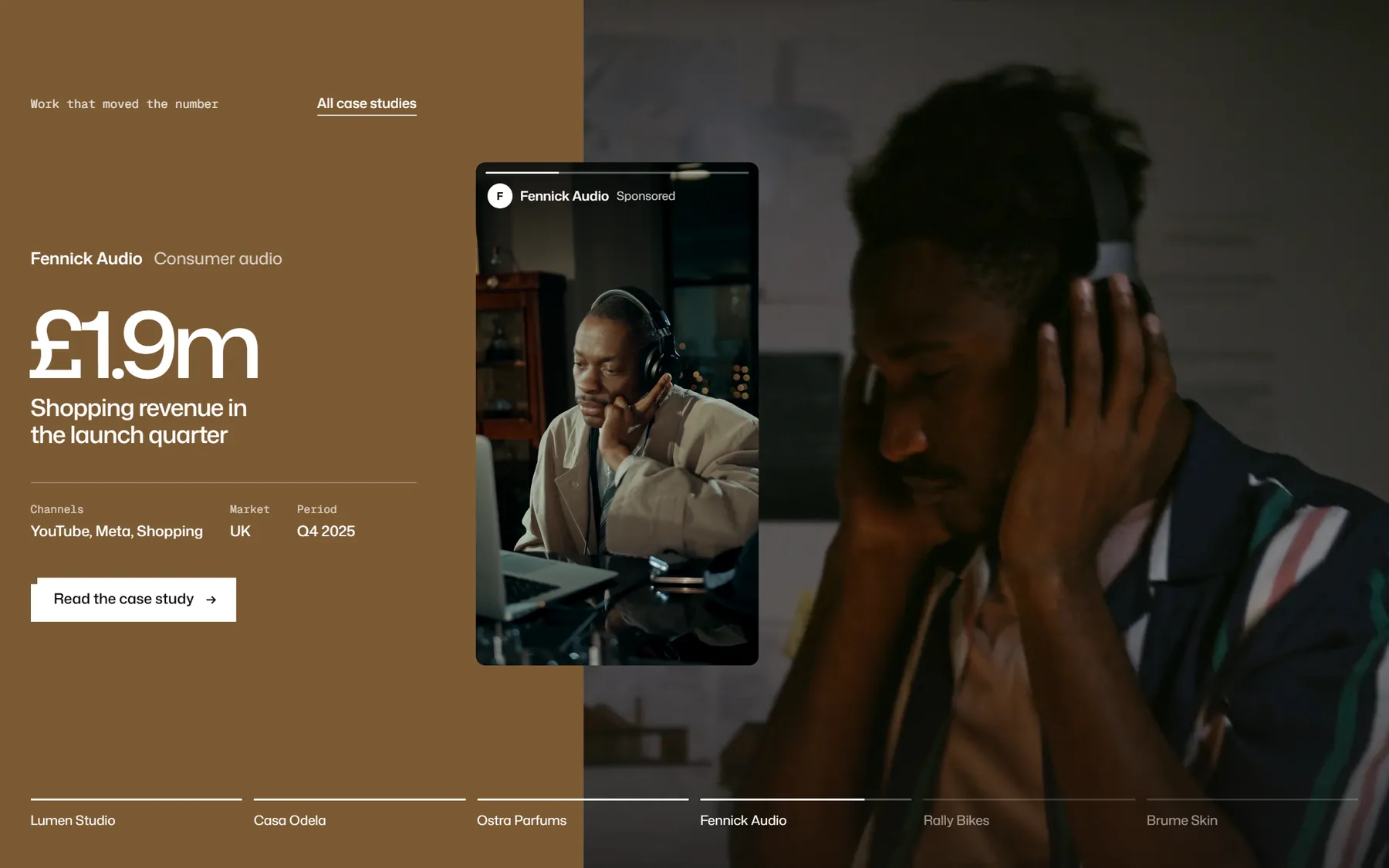 Upwell website, screen 6