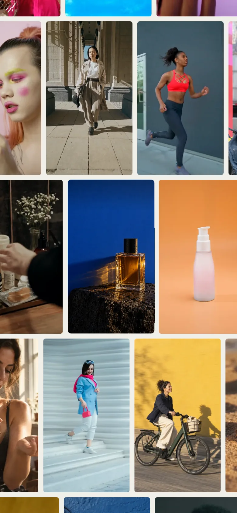 Upwell further down the homepage on a phone